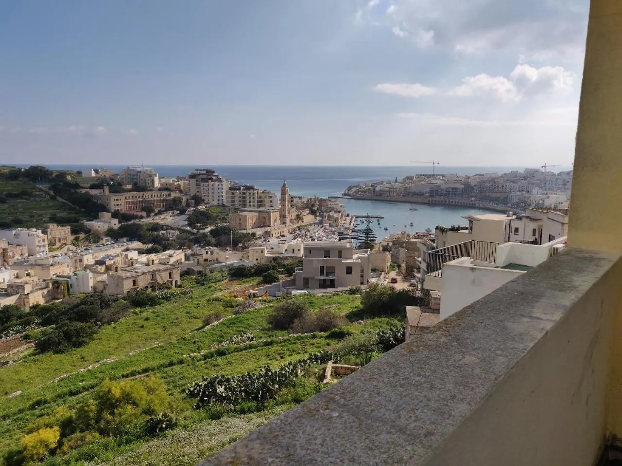 Panoramic Penthouse In Marsascala Which Enjoys Sea And Country Views Apartment Marsaskala Malta