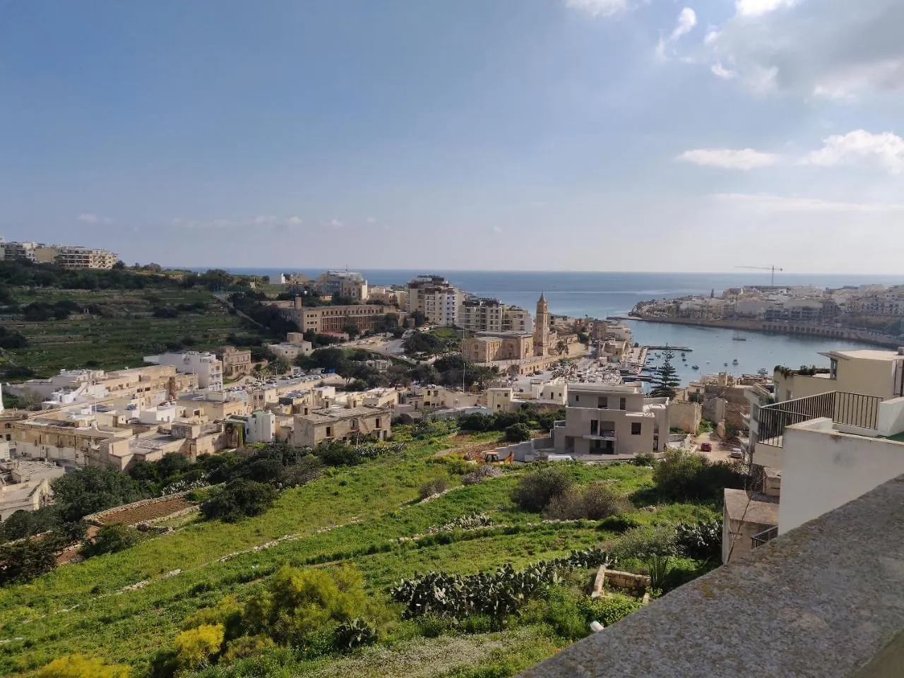 Panoramic Penthouse In Marsascala Which Enjoys Sea And Country Views Apartment Marsaskala
