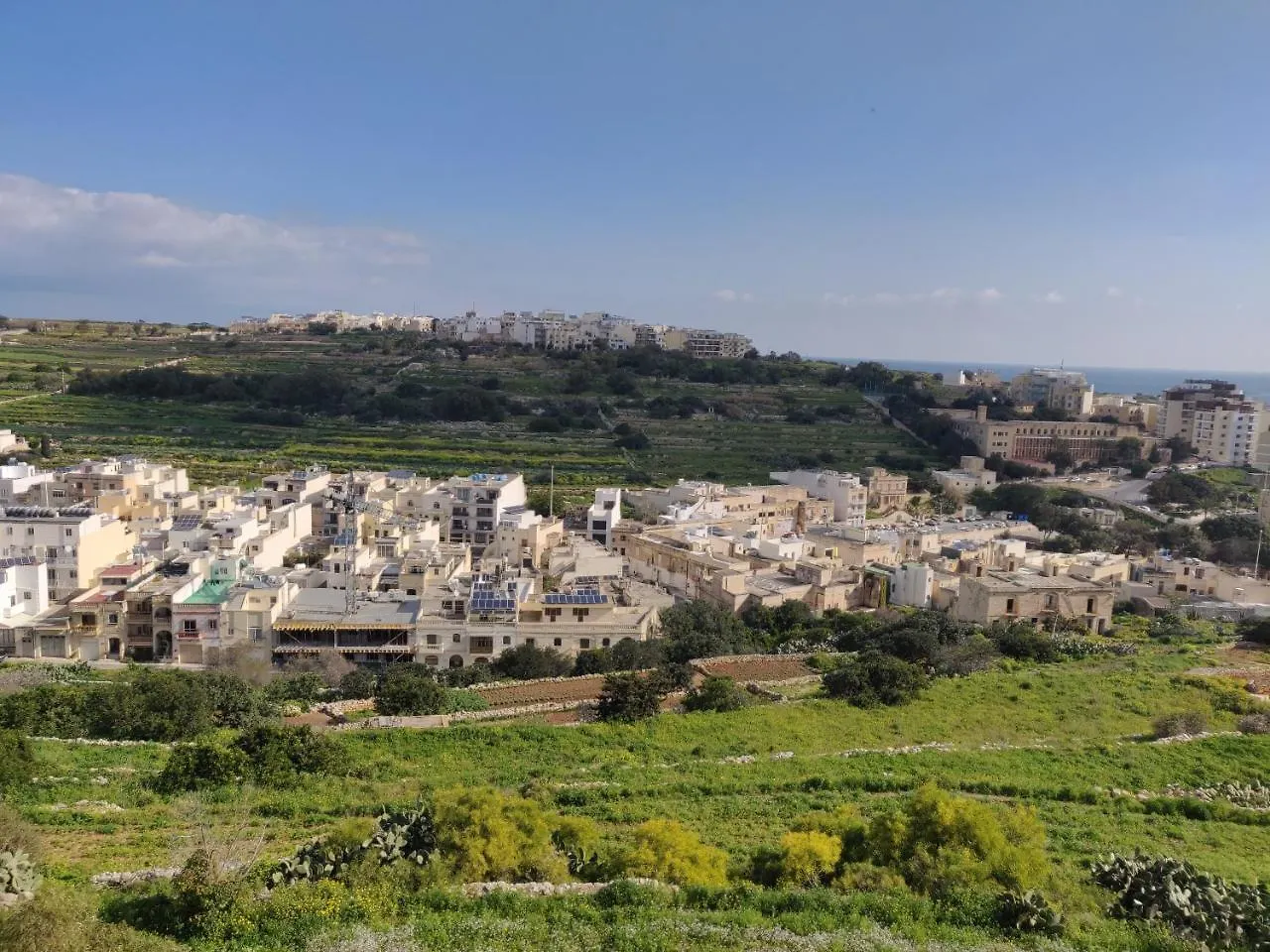 Panoramic Penthouse In Marsascala Which Enjoys Sea And Country Views Apartment Marsaskala
